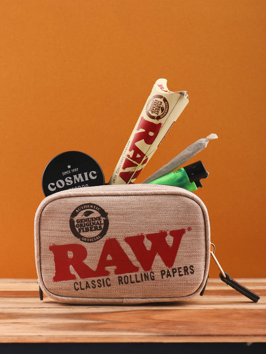 RAW Smell Resistant Smokers Pouch | One Colour-Image 1