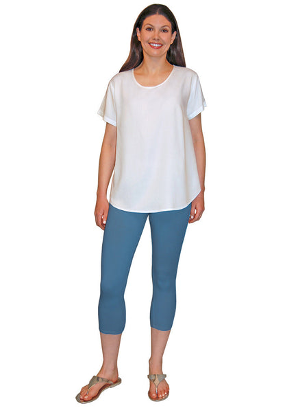 Rayon Scoopneck Blouse