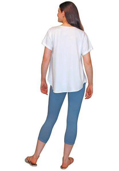 Rayon Scoopneck Blouse