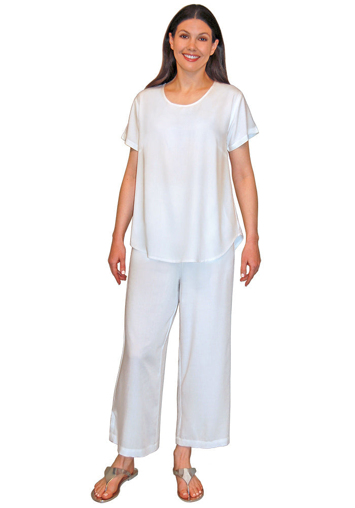 Rayon Scoopneck Blouse
