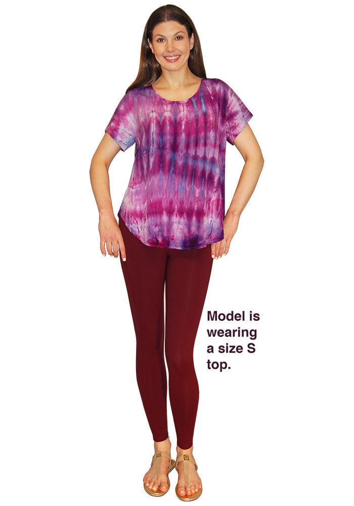 Rayon Scoopneck Blouse