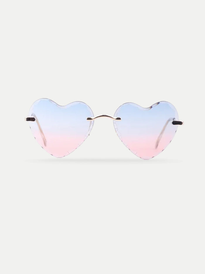 Reality Sunglasses - Two Hearts | Sky-Image 1