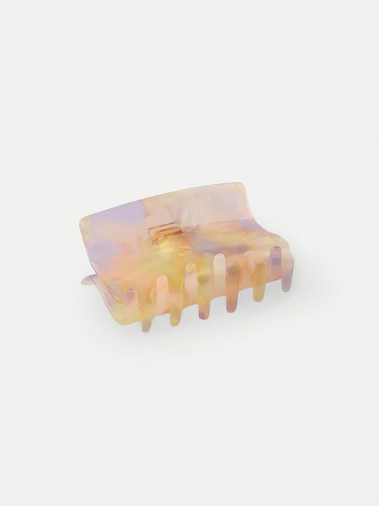 Rectangle Eco Hair Claw | Golden Sunset-Image 1