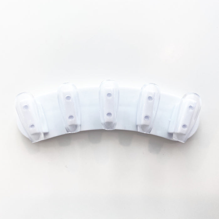 Replacement Nail Tips - Stiletto or Long Coffin CLEAR | Clear Jelly Stamper