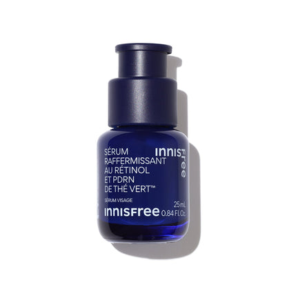 #seo : Sérum raffermissant au rétinol et PDRN de Thé Vert Innisfree