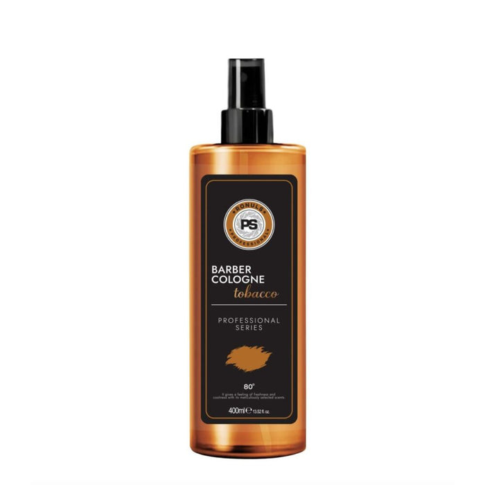 Ronuls Professional Hairdresser Cologne Amber 400 ml – Refreshing Barbershop Cologne with Oriental Scent