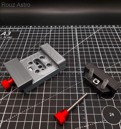 Rouz Astro ZWO ASIair Pro/Plus/Mini Mounting Clamp (ZMC) - Astronomy Plus