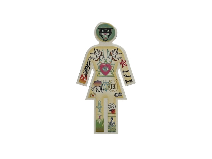 Rowan Davis Modernica Natas Kaupas Sticker