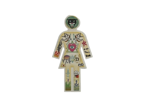 Rowan Davis Modernica Natas Kaupas Sticker
