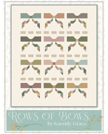 Rows of Bows Quilt Pattern