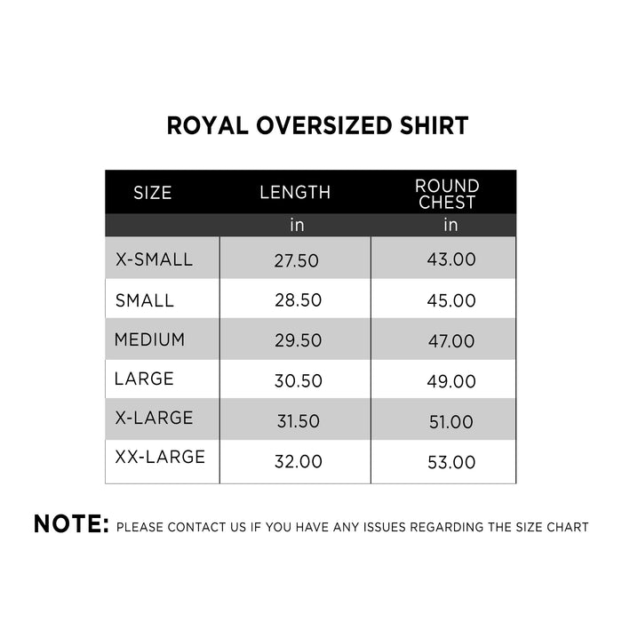 Royal Oversized shirt - IRONGEAR Fitness