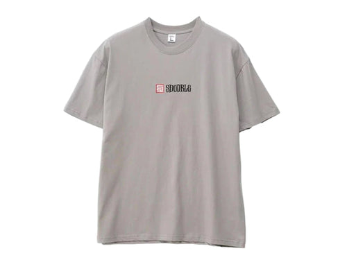 S Cube Mid Block T-Shirt - Stone