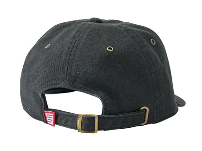 S-Double - Block Ranger Canvas Strapback Cap - Black