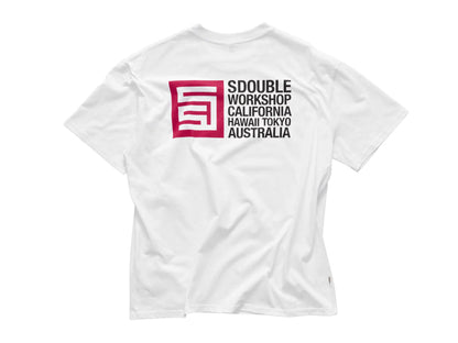 S-Double - City Cube T-Shirt - White