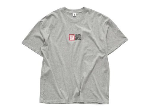 S-Double - Flags T-Shirt - Grey Heather