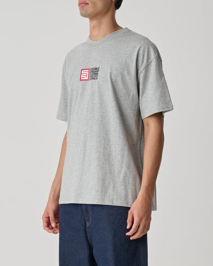 S-Double - Flags T-Shirt - Grey Heather