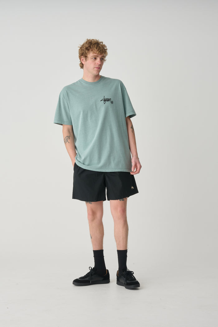S-Double - Poplin Coast Boxer - Black