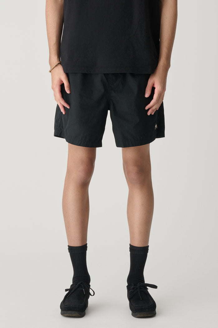 S-Double - Poplin Coast Boxer - Black