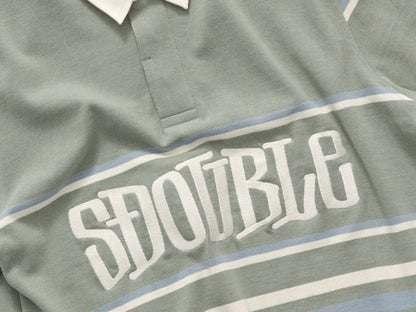 S-Double - Rugby Polo Shirt - Seagrass