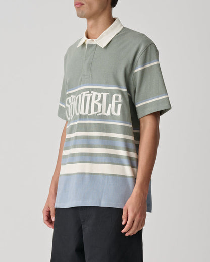 S-Double - Rugby Polo Shirt - Seagrass