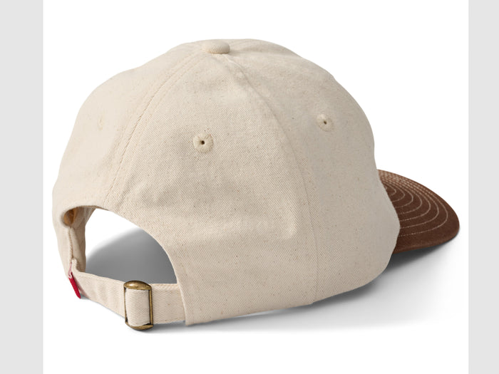 S-Double - Shawn Script Strapback Cap - Unbleached