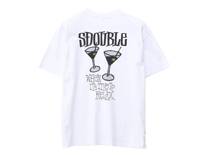 S-Double - Time to Relax T-Shirt - White