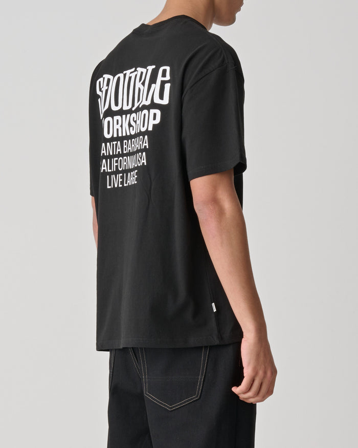 S-Double - Workshop T-Shirt - Black