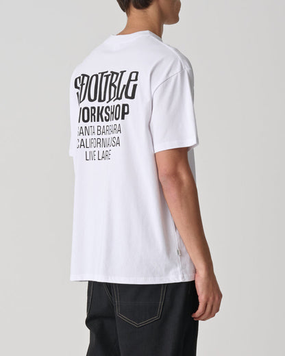 S-Double - Workshop T-Shirt - White