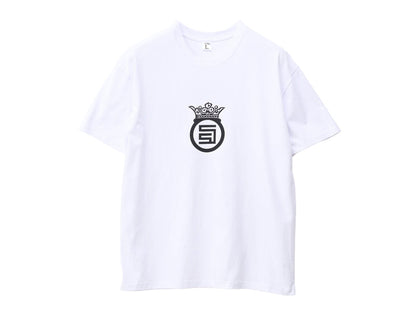 S-Double Crown Dot T-Shirt - White