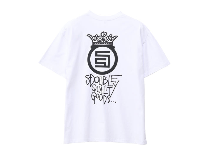 S-Double Crown Dot T-Shirt - White