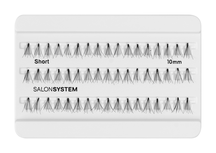 Salon System Naturalash Individual Lashes 6 Trays Pack Short