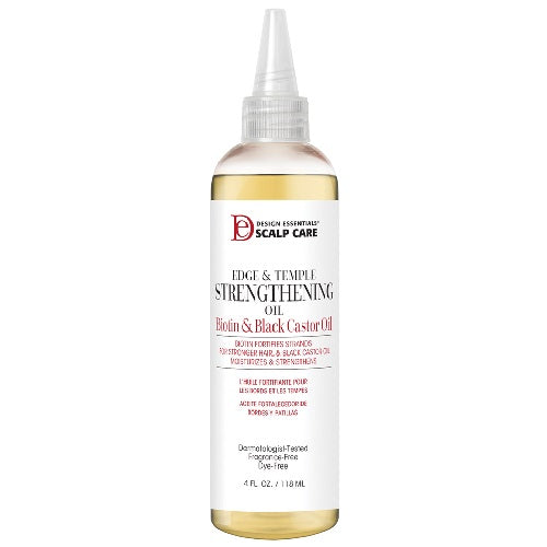Scalp Care Edge & Temple Strengthening Oil 4oz by DESIGN ESSENTIALS