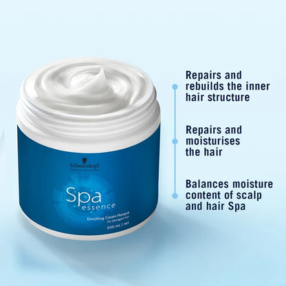 SCHWARZKOPF SPA ESSENCE Enriching Cream Masque 500ml