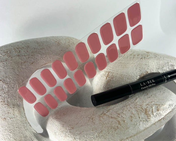 Semi-cured Gel Nail Wraps - Antique Rose