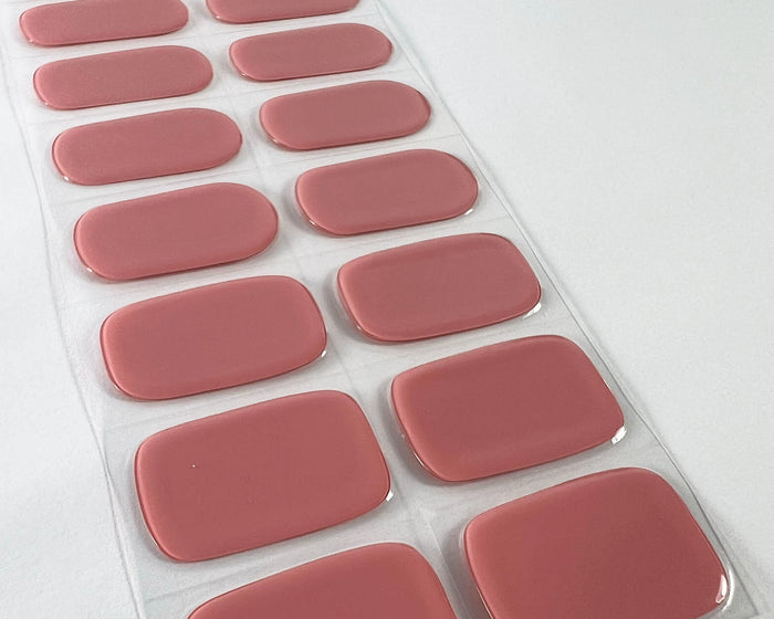 Semi-cured Gel Nail Wraps - Antique Rose