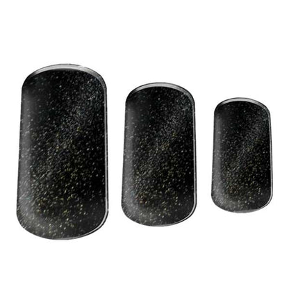 Semi-cured Gel Nail Wraps - Black Velvet Cats Eye