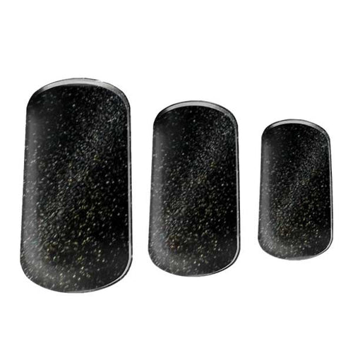 Semi-cured Gel Nail Wraps - Black Velvet Cats Eye