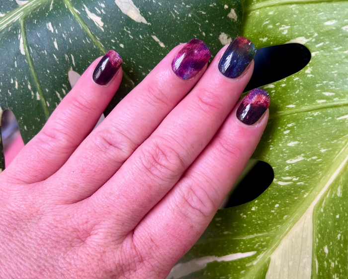Semi-cured Gel Nail Wraps - Cosmic Chic