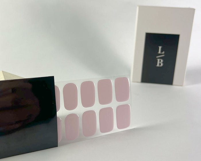 Semi-cured Gel Nail Wraps - Dusty Rose