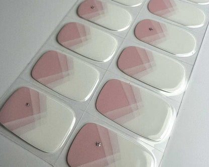 Semi-cured Gel Nail Wraps - French Jewel