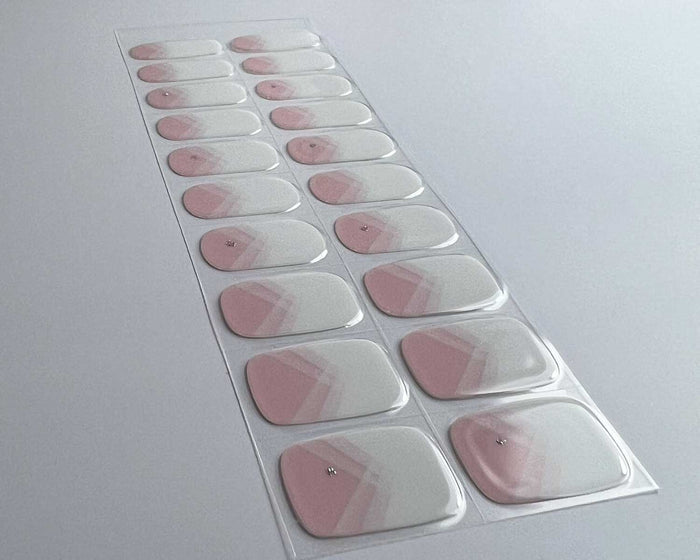 Semi-cured Gel Nail Wraps - French Jewel