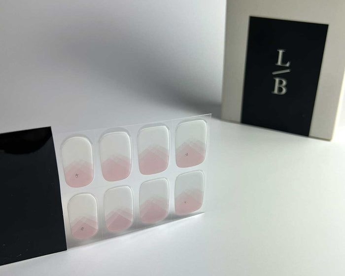 Semi-cured Gel Nail Wraps - French Jewel