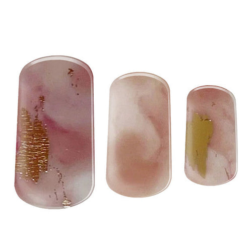 Semi-cured gel nail wraps in Gold Digger, product sheet
