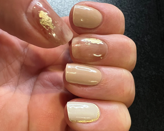 Semi-cured Gel Nail Wraps - Gold Digger
