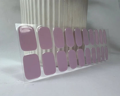 Semi-cured Gel Nail Wraps - Lavender Haze