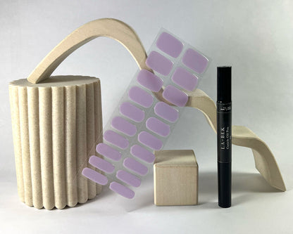Semi-cured Gel Nail Wraps - Lavender Whip