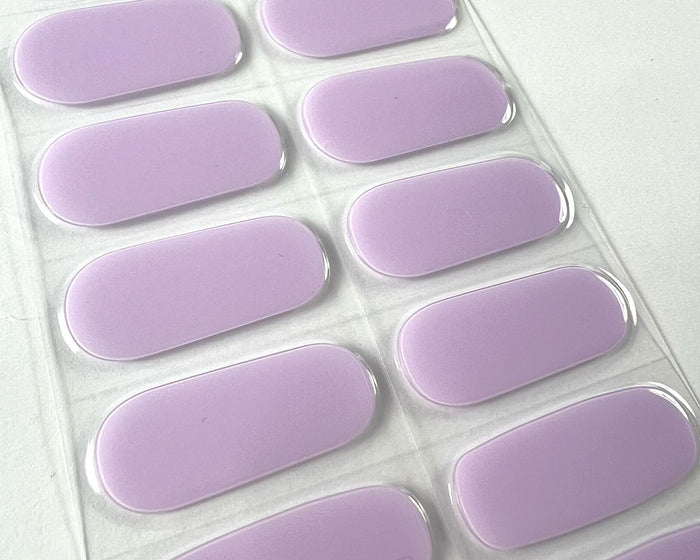 Semi-cured Gel Nail Wraps - Lavender Whip