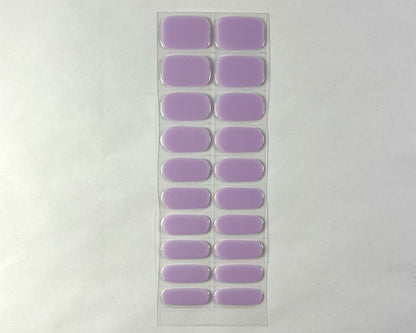 Semi-cured Gel Nail Wraps - Lavender Whip