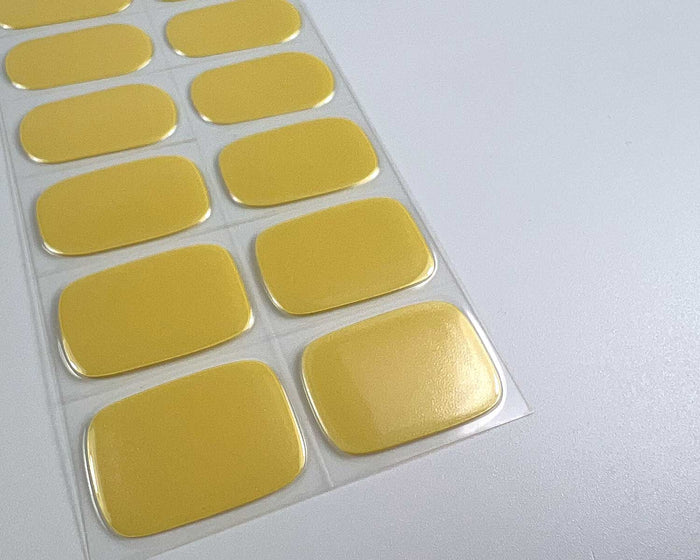 Semi-cured Gel Nail Wraps - Lemon sherbet