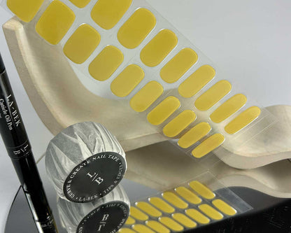 Semi-cured Gel Nail Wraps - Lemon sherbet